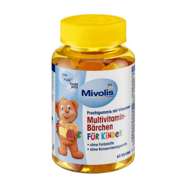 Multivitamin-Bärchen für Kinder, Fruchtgummis, 120 g