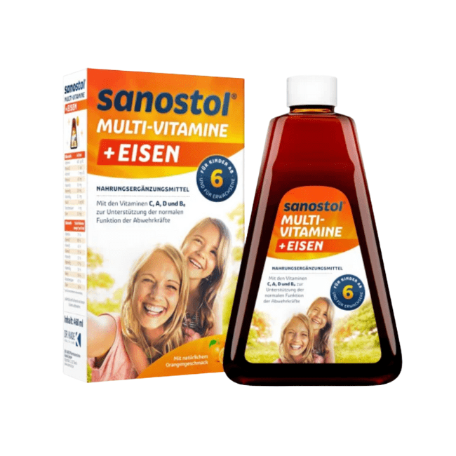 Sanostol Multi-Sanostol mit Eisen, 460 ml