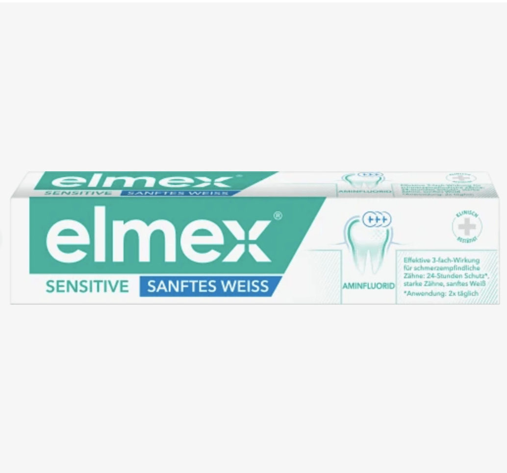 elmex Zahnpasta sensitive sanftes weiss ml | SOLAV.EU
