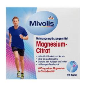 Mivolis Magnesium Citrat, Granulat 20 Btl. 120g