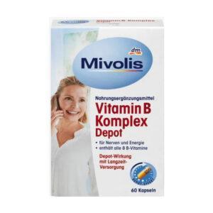Mivolis Vitamin B Komplex Depot, Kapseln 60 St., 33 g