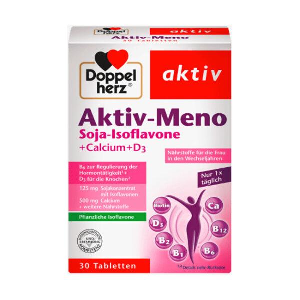 Aktiv-Meno Soja-Isoflavone + Calcium + Vitamin D3 Tabletten 30 St.
