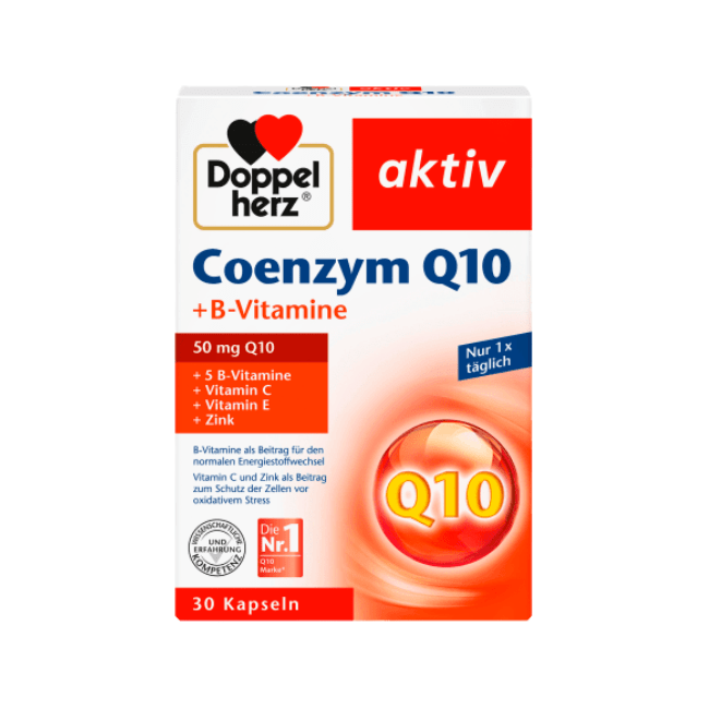 Doppelherz Coenzym Q 10 + B-Vitamine 30 St.|SOLAV.EU