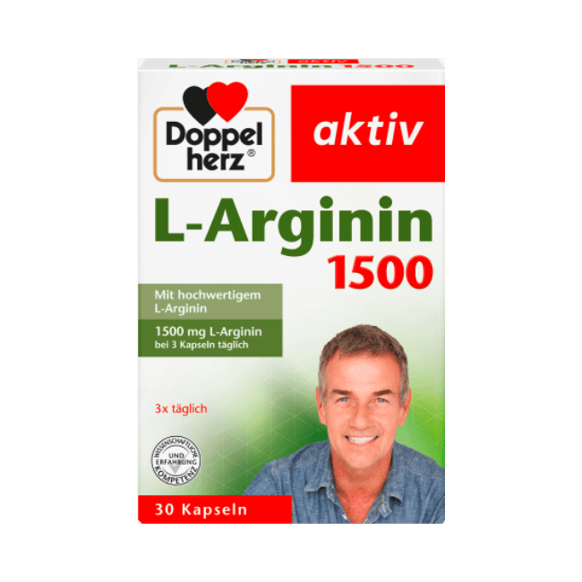 Doppelherz L-Arginin Kapseln 30 St. 18,6 g