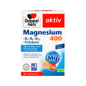 Doppelherz Magnesium 400mg Tabletten 30 St, 38,9 g