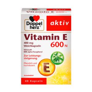 Doppelherz Vitamin E 600N Kapseln 40 St