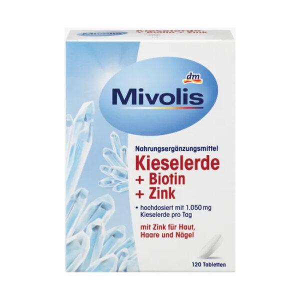 Kieselerde + Biotin + Zink, Tabletten 120 St., 148 g