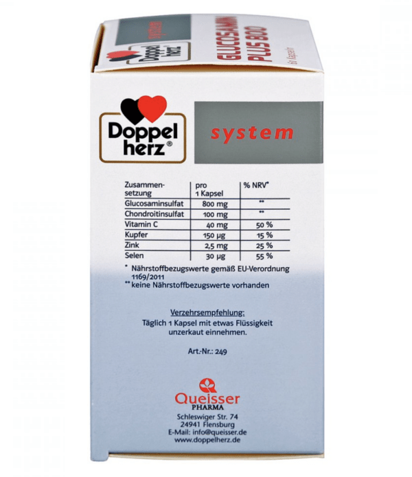 Doppelherz System Glucosamin Plus 800 60 Stk Solav Eu