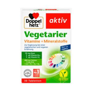 Doppelherz Vegetarier Vitamine + Mineralstoffe 30 Stück 45.9 g