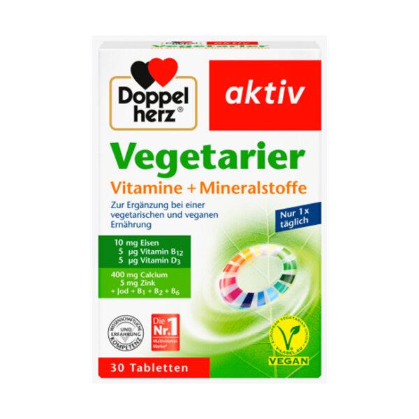 Doppelherz Vegetarier Vitamine + Mineralstoffe 30 Stück 45.9 g