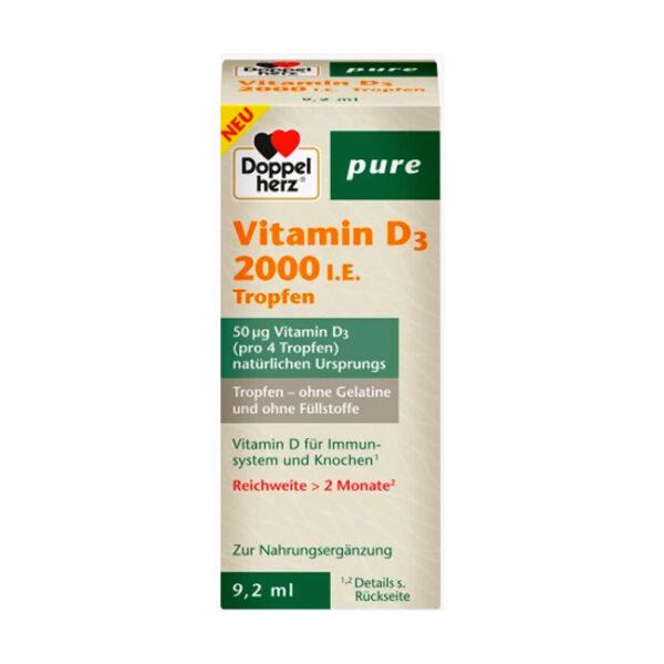 Doppelherz Vitamin D3 2000 I.E. Tropfen