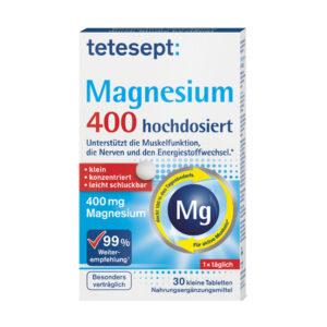 tetesept Magnesium 400 hochdosiert