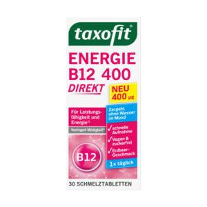 taxofit Vitamin B12, Energie Schmelztabletten (30 Stück)