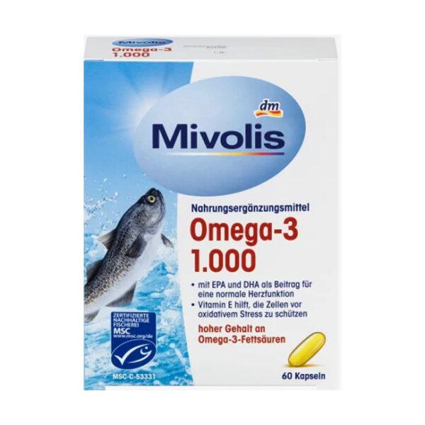 Mivolis Omega-3 1.000 Kapseln 60 St. 85.1 g