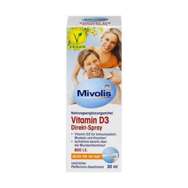 Mivolis Vitamin D3 Direkt-Spray