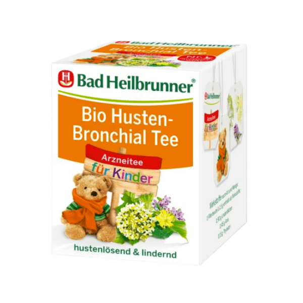 Bad Heilbrunner Arznei-Tee Husten & Bronchial Tee für Kinder