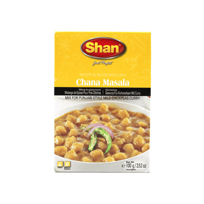 Shan - 100g Chana Masala Spice Mix for Chickpea Curry
