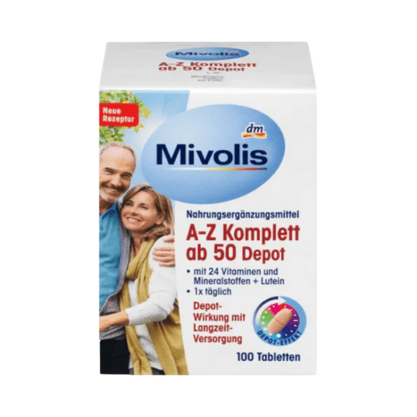 Mivolis A-Z Komplett Depot ab 50, Tabletten, 100 St, 153 g