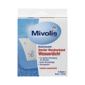 Mivolis Steriler Wundverband Wasserdicht, 5 St