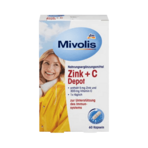 Mivolis Zink + C Depot Kapseln 60 St., 37 g