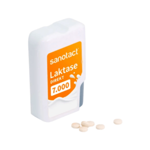 sanotact Laktase 7.000 Direkt Mini Tabletten (90 Stück), 7,1 g