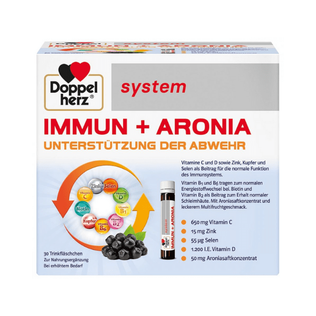 Doppelherz Immun+Aronia System Ampullen (30 stk)