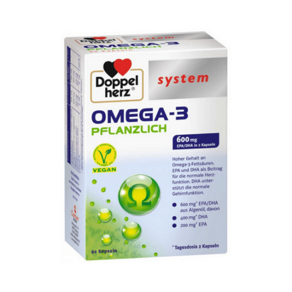 Doppelherz Omega-3 pflanzlich system Kapseln (60 stk)