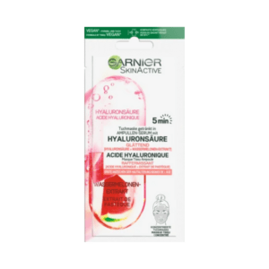 Garnier Skin Active Tuchmaske Ampullen-Serum Hyaluron Wassermelonen-Extrakt, 15 g