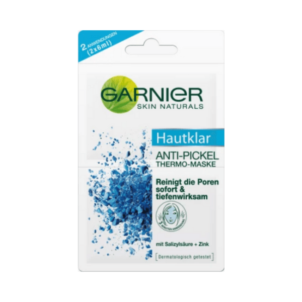 Garnier Skin Naturals Maske Hautklar Anti-Pickel Thermo, 12 ml