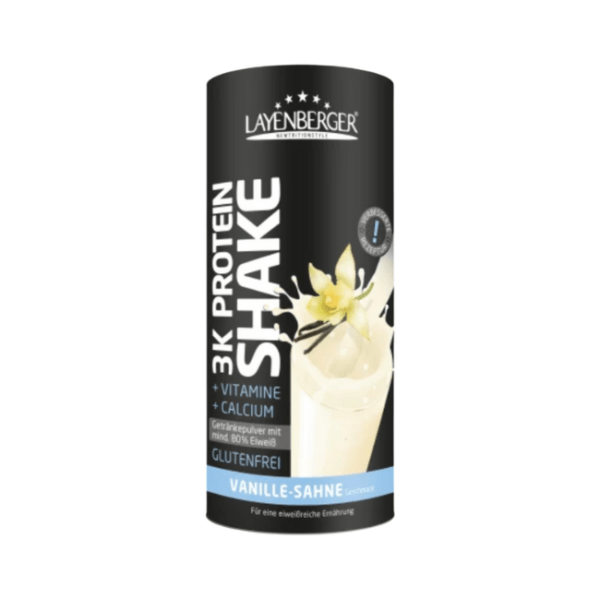 Layenberger LowCarb.one Protein Shake Pulver, 3K Vanille-Sahne, 360 g
