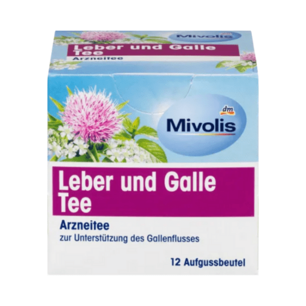 Mivolis Arznei-Tee, Leber und Galle Tee (12 x 1,75 g), 21 g