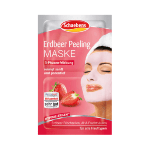 Schaebens Maske Erdbeer Peeling 2x6ml, 12 ml