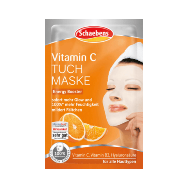 Schaebens Tuchmaske Vitamin C 1 St | sheet mask vitamin C