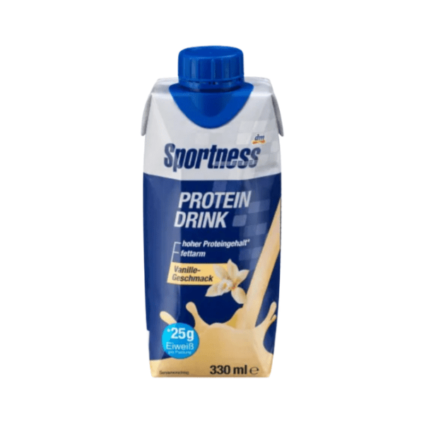 Sportness Protein Drink, Vanille-Geschmack, trinkfertig, 330 ml