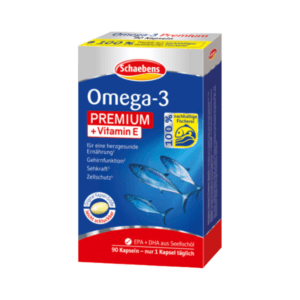 Schaebens Omega 3 Lachs & Fischöl Kapseln 90 St. 79 g