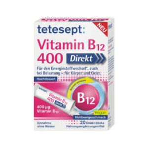 tetesept Vitamin B12 400 Direkt-Sticks 20 St, 36 g