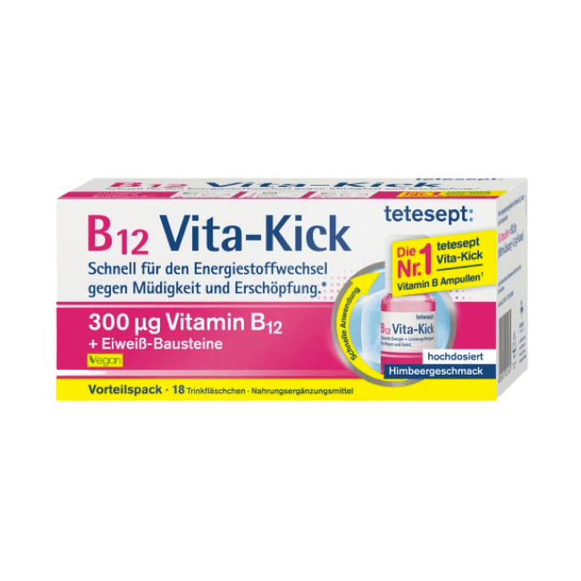 tetesept Vitamin B12 Vita Kick Trinkampullen 18 St., 182,4 g