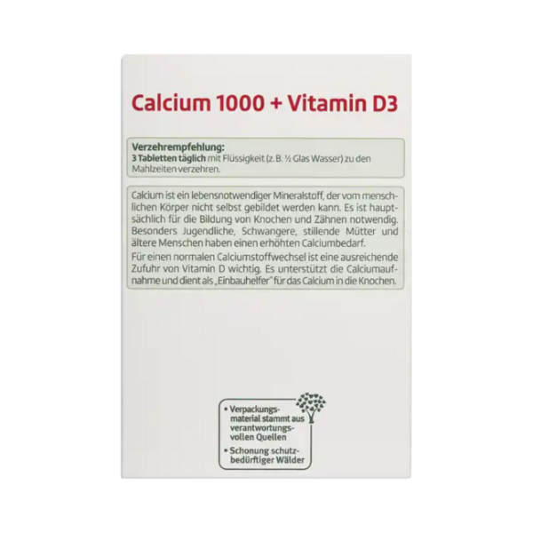 altapharma Calcium 1000 + Vitamin D3