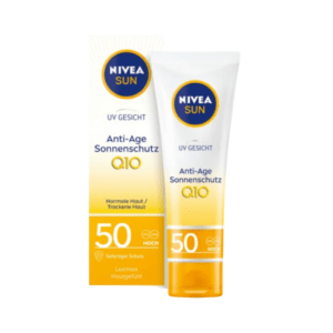 NIVEA SUN Sonnencreme Gesicht Anti Age LSF 50, 50 ml