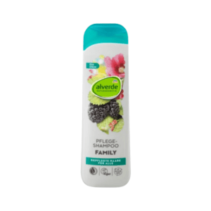 alverde NATURKOSMETIK Shampoo Family Bio-Malve, Bio-Brombeere 300 ml