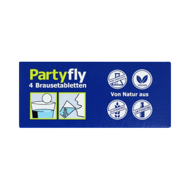 Partyfly Brausetabletten 4 St. 26 g