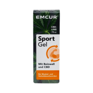 EMCUR Sport-Gel mit Beinwell & CBD 75 ml