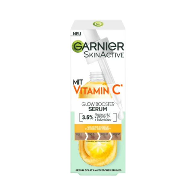 Garnier Skin Active Serum Vitamin C Anti Dunkle Flecken