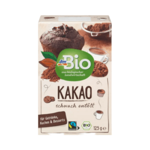 dmBio Kakao, schwach entölt, 125 g