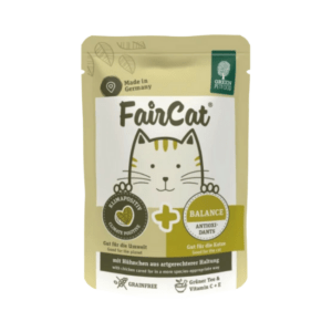Green Petfood Nassfutter Katze mit Hühnchen Balance Antioxidants, FairCat 85 g