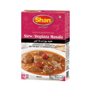 SHAN STEW / DOPIAZA MASALA SEASONING MIX FOR MEAT WITH CURRY SPICES