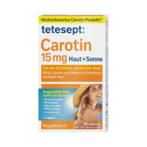 tetesept Carotin Haut + Sonne Tabletten 30 St 15,3 g
