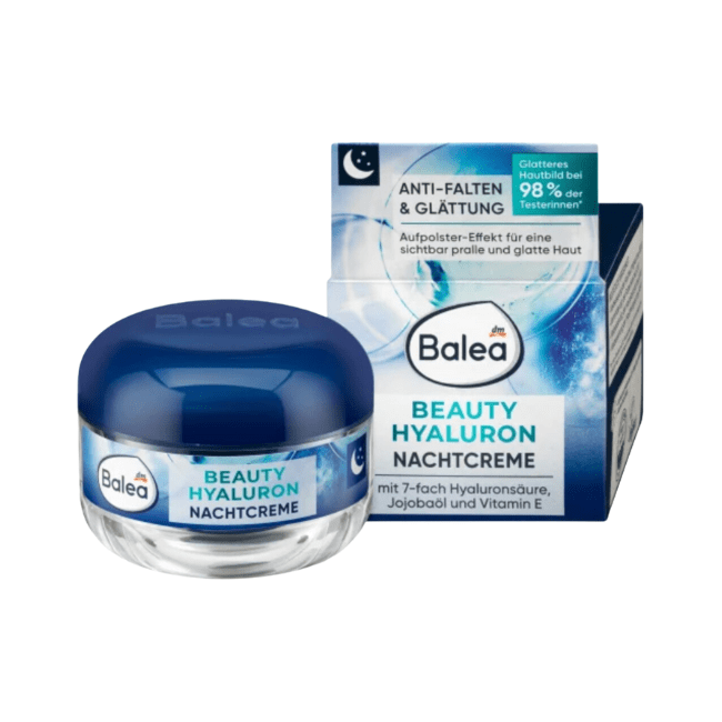 Balea Anti Falten Nachtcreme Beauty Hyaluron 50 ml