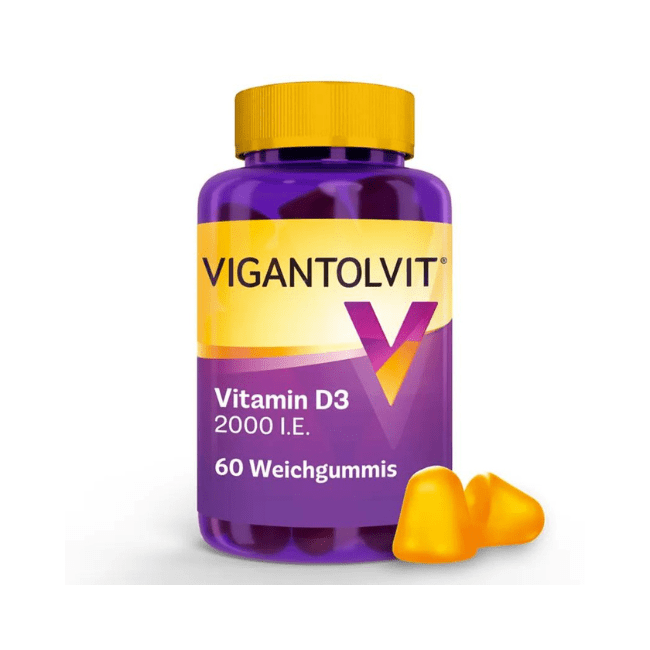 VIGANTOLVIT® Vitamin D3 2.000 I.E. Weichgummis