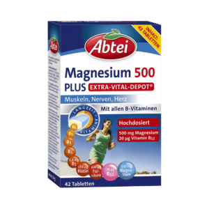 Abtei Magnesium 500 plus 42 St, 61 g
